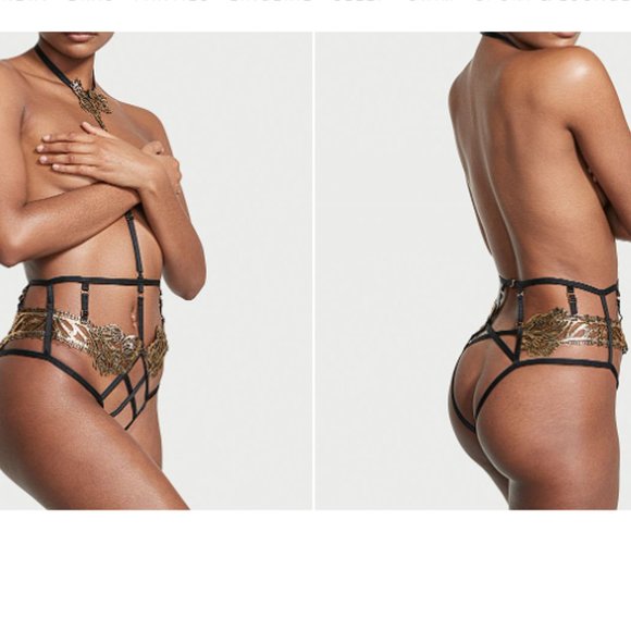 Last Pair VS VERY SEXY Band of Lovers Harness Panty So Incredibly Gorgeous! NWT - Picture 5 of 16